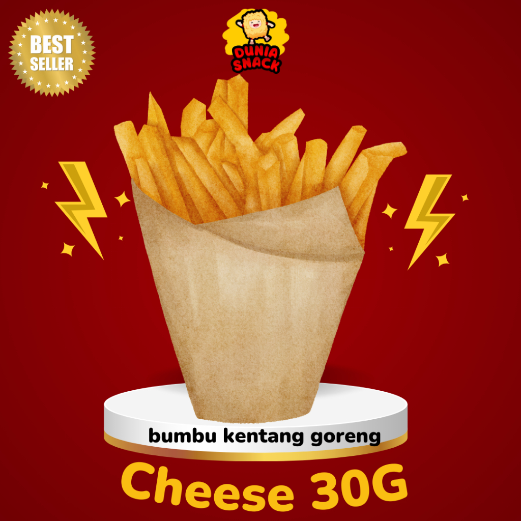 BUMBU TABUR KENTANG GORENG RASA KEJU | BUMBU TABUR CHEESE 30G