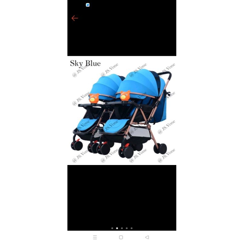 stroller bayi kembar