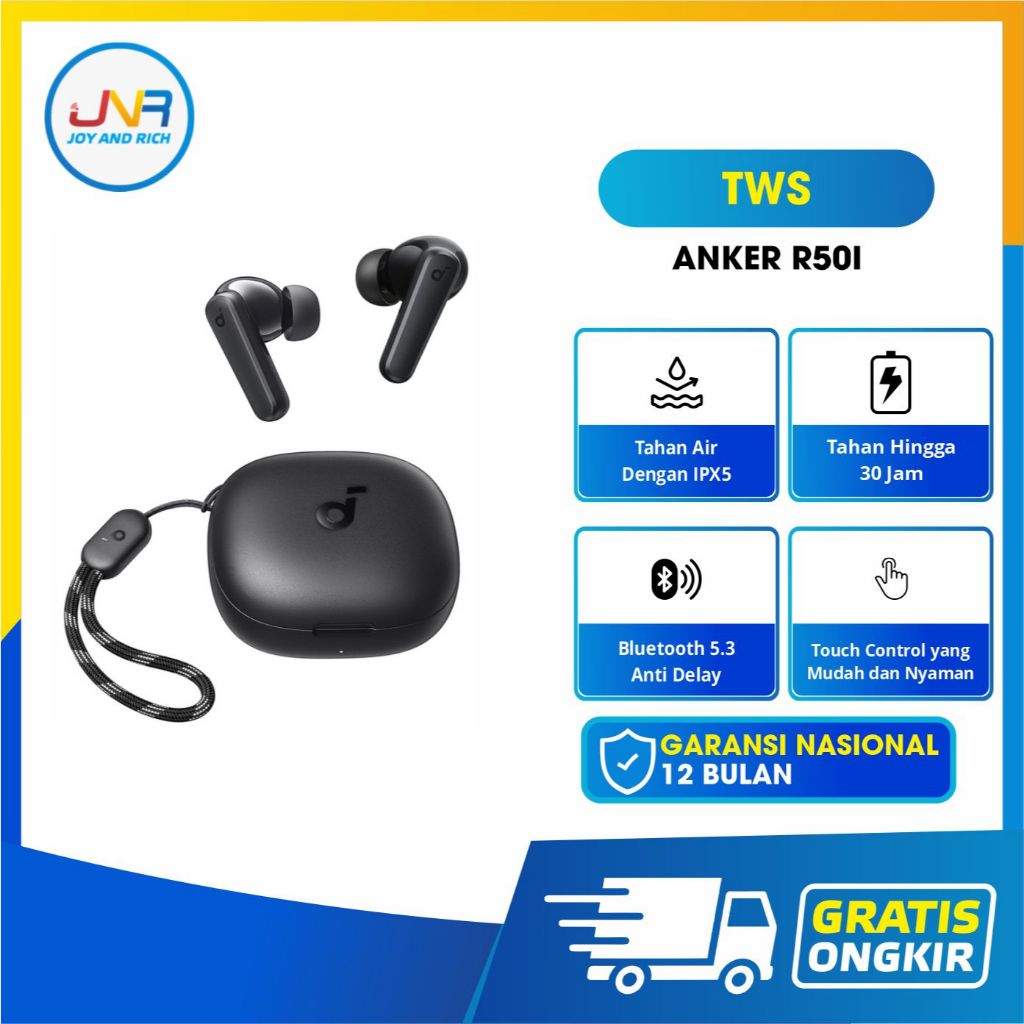 TWS Anker Soundcore Earphone R50i Garansi Resmi 100% Original