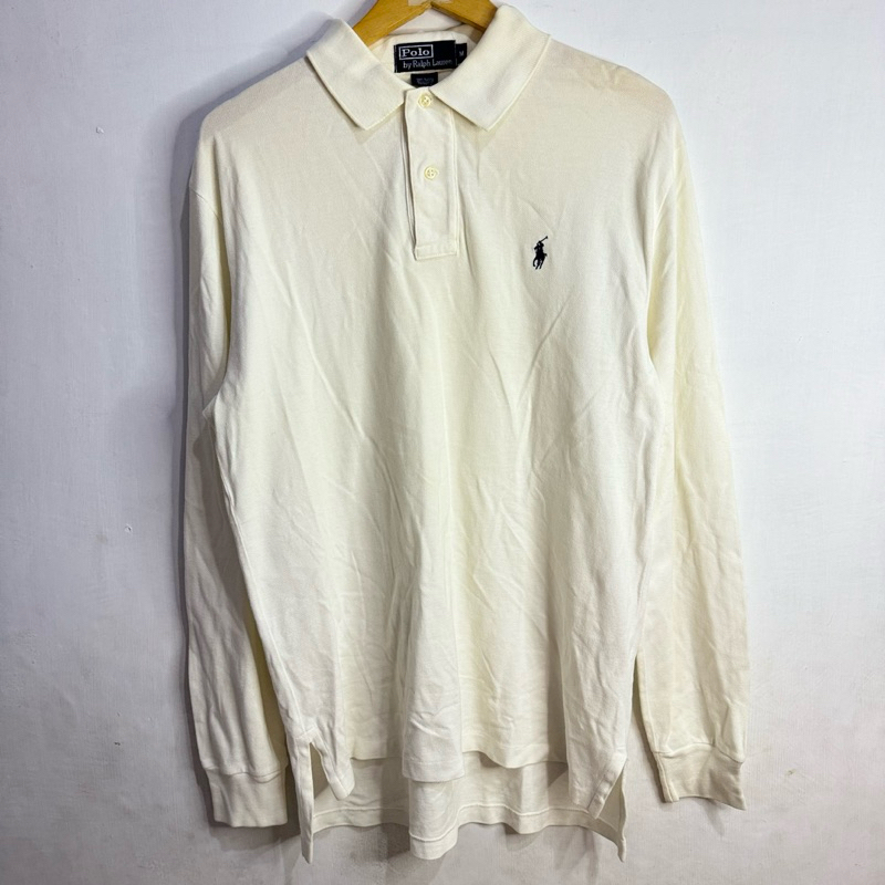 Polo Ralph Lauren Polo Shirt White Preloved
