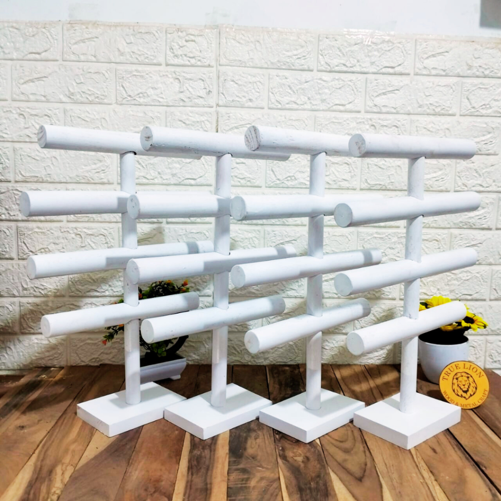 STAND GELANG AKSESORIS 4 SUSUN / RAK DISPLAY AKESESORIS DAN GELANG