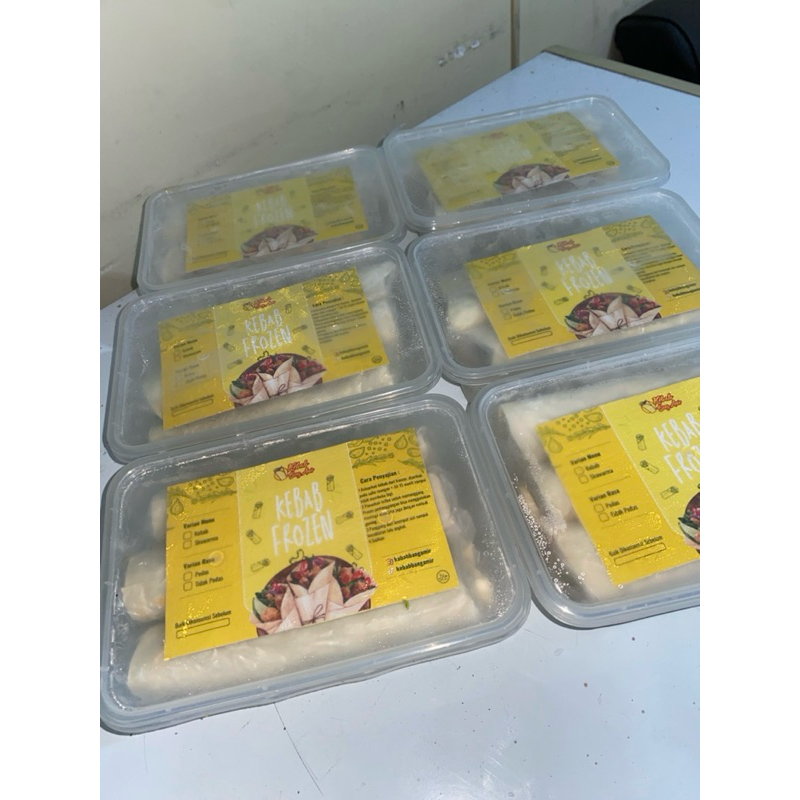 

Kebab Daging Sapi premium 1Box isi 5pcs