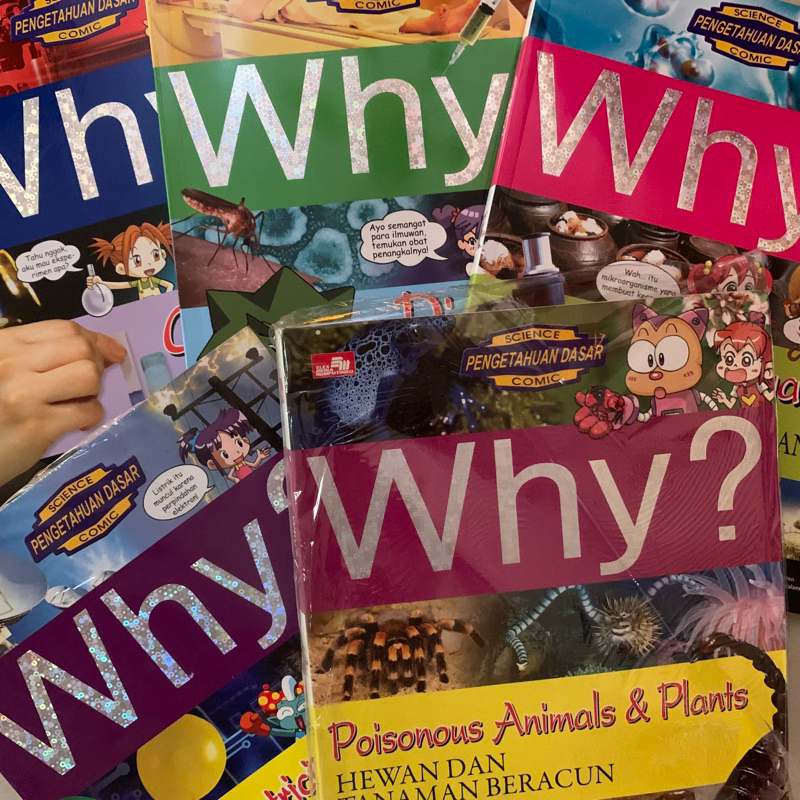 Seri Komik Science Why - Buku Anak