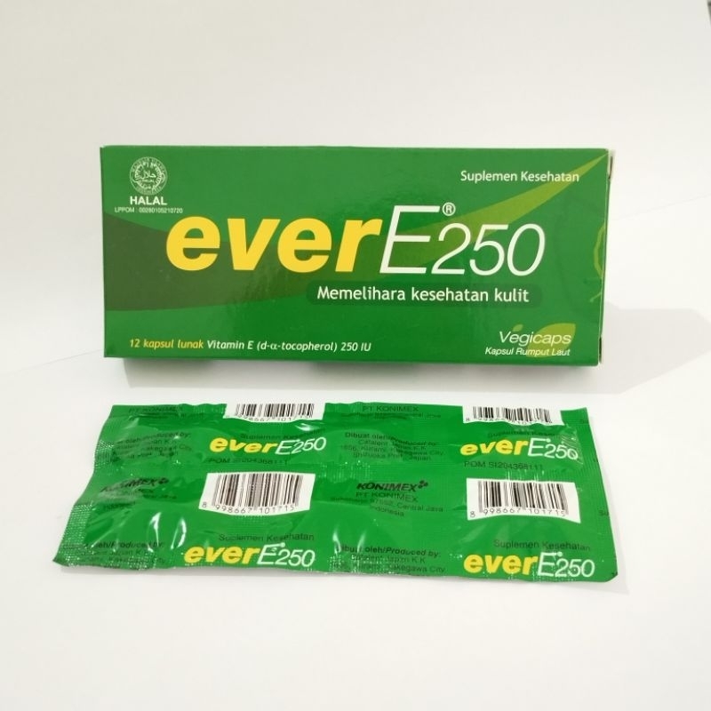 Ever E 250 Vitamin E untuk Kesehatan Kulit