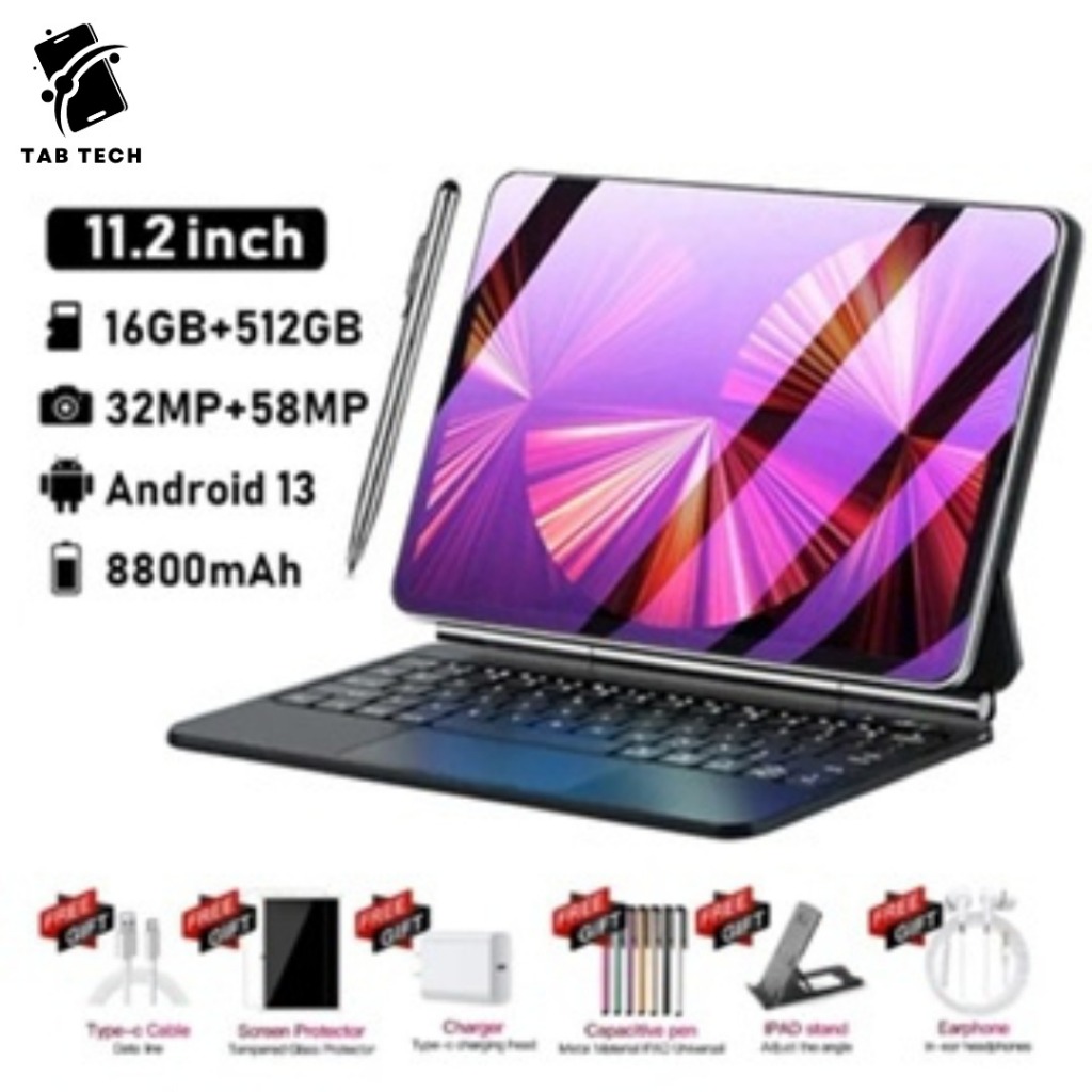 Tablet PC Asli Baru Galaxy Tab Pro11 [16GB+512GB] Tablet Android 11.2inch Layar Full Screen Layar Be