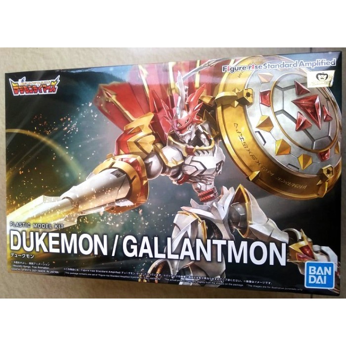 Figure Rise Standard Amplified Dukemon Gallantmon Digimon Bandai