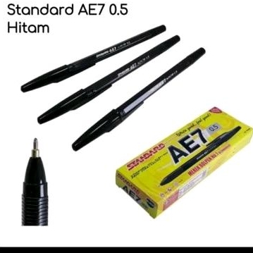 

Pulpen standard hitam per pcs.