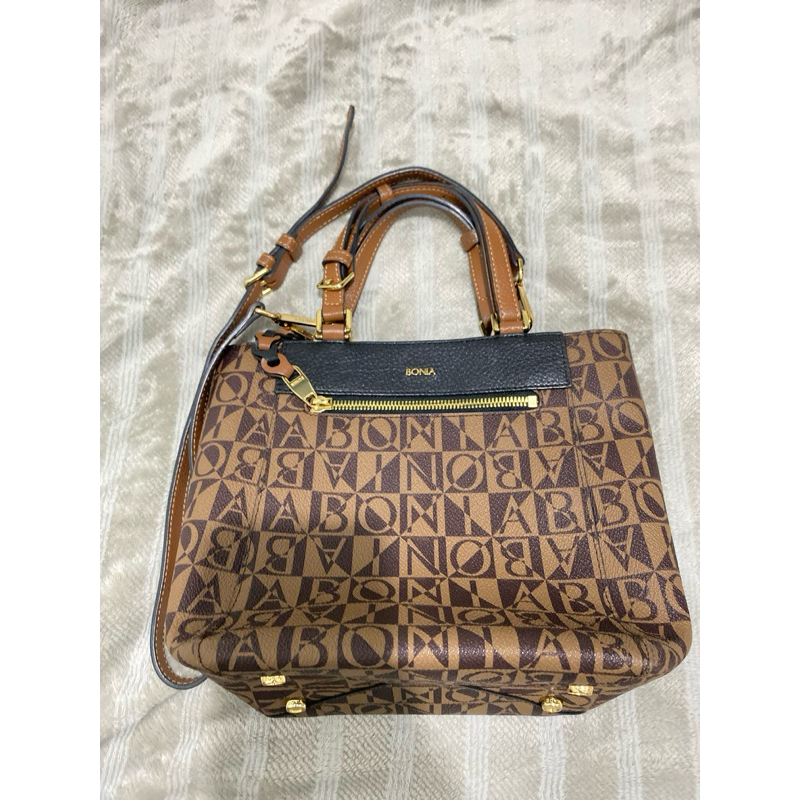 [PRELOVED] TAS BRANDED BONIA SLING BAG TABUNG MONOGRAM REAL 100%