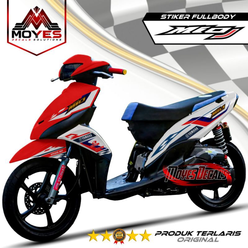 ⭐⭐⭐⭐⭐Decal Yamaha MIO J Stiker FullBody Variasi Custom Racing