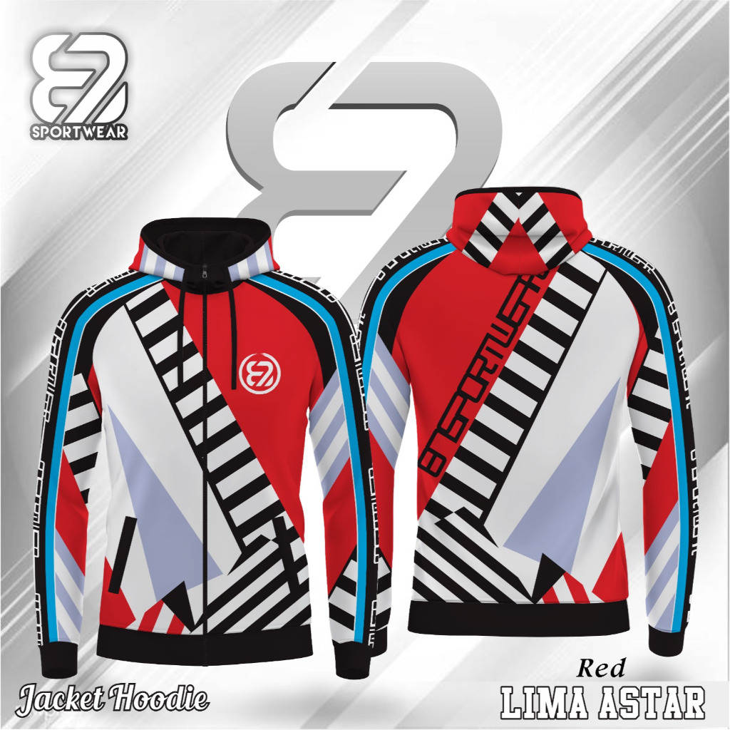 New 87SportWear Stelan Jaket & Jogger Pakaian Olahraga Unisex Aerobic/Zumba/Senam/Gym