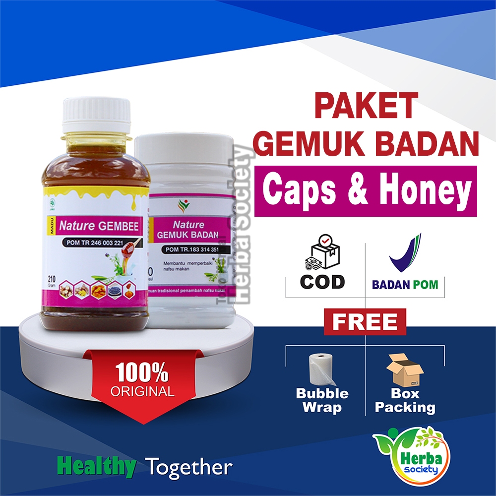 OBAT GEMUK BADAN Permanen Asli NATURE GEMUK BADAN Original Paling Cepat BPOM Ampuh Herbal Alami