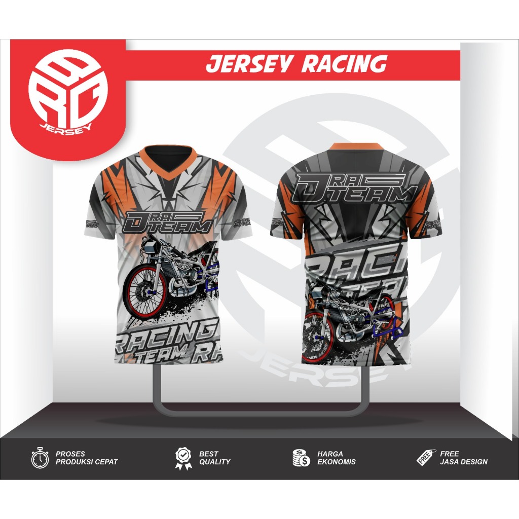 Jersey Drag - Jersey Balap Motor