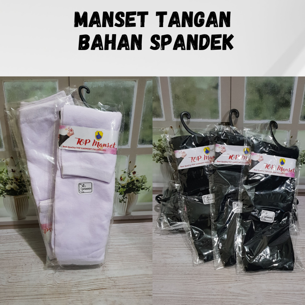 MANSET TANGAN BAHAN SPANDEK