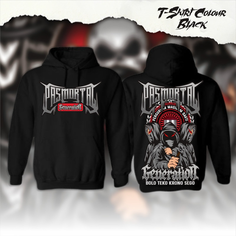 Hoodie - Ts Hoodie Pasmortal Megicom Sakti Pasmortal Generation Bolo Teko Krono Sego