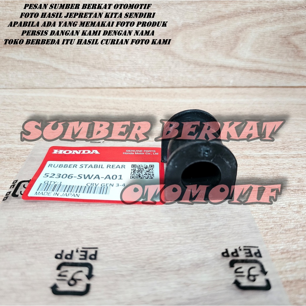 KARET LINK STABIL BELAKANG HONDA CRV GEN 3 GEN 4