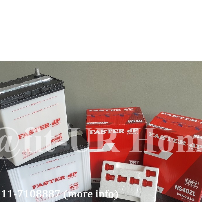 Aki Mobil FASTER JP N50 N50Z N50ZL Aki Basah