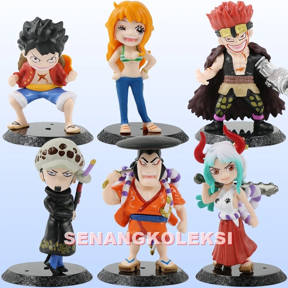 QH Figure Anime Onepiece Movie Stampede Luffy Zoro set of 6pcs