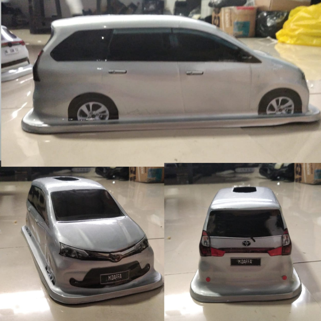 ACCESORIS INTERIOR MOBIL TEMPAT TISSUE CUSTOM AVANZA VELOZ 2016-2018