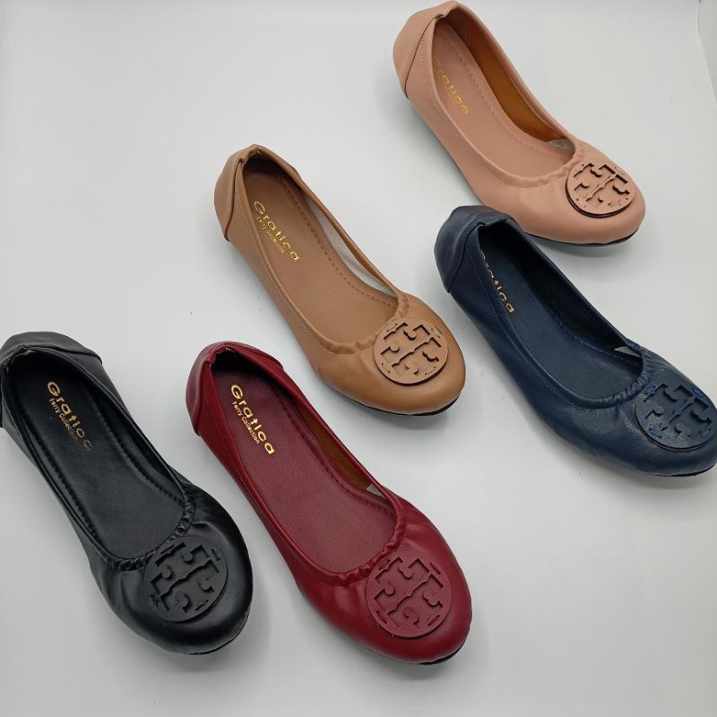 GRATICA SEPATU WANITA FLAT SHOES BALET 80 AP