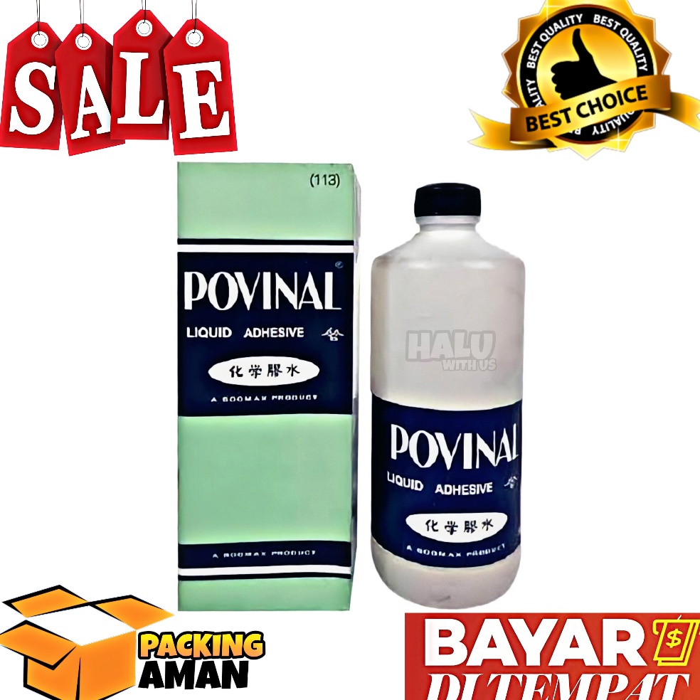 

ART L52W BISA COD PROMO 1 PCS LEM POVINAL 113 5 ML BAHAN BAKU SLIME LEM CAIR LEM KERTAS