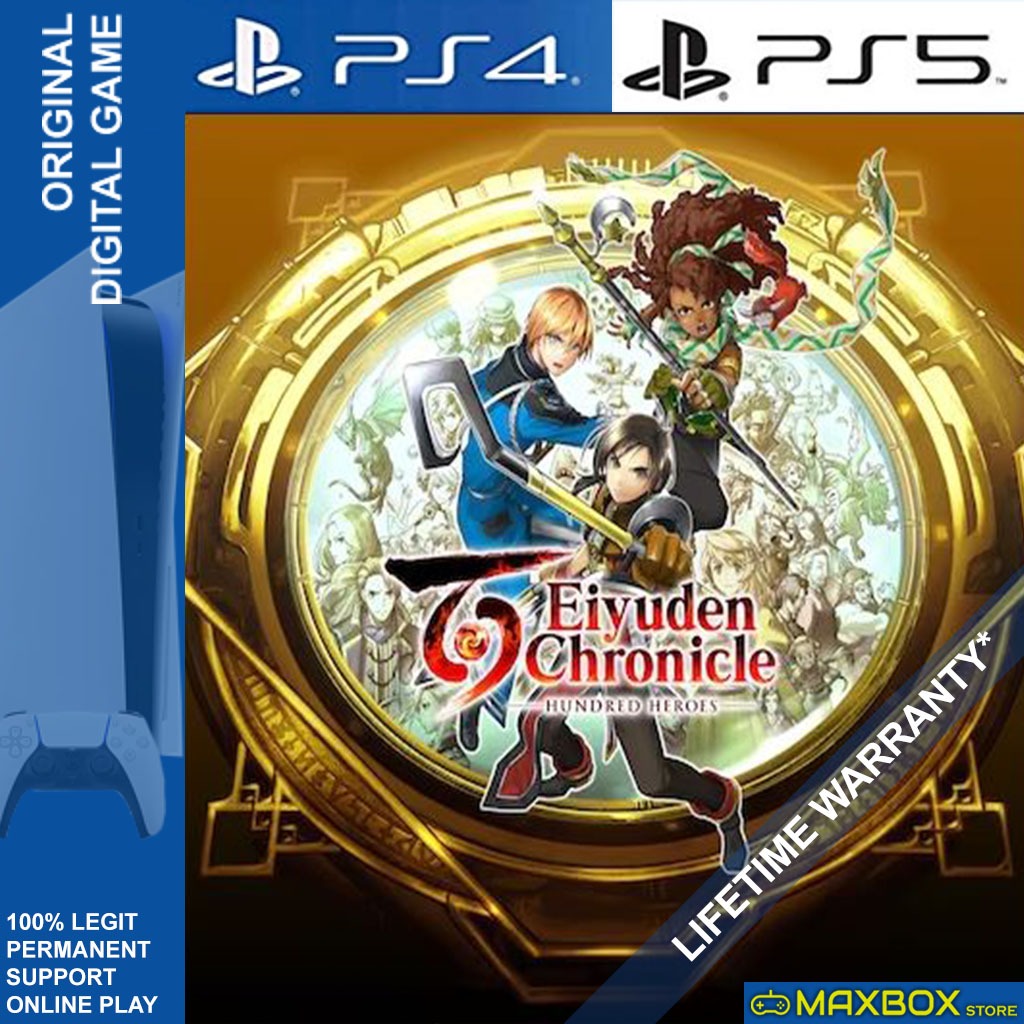 Eiyuden Chronicle Hundred Heroes PS4 PS5 Original Game