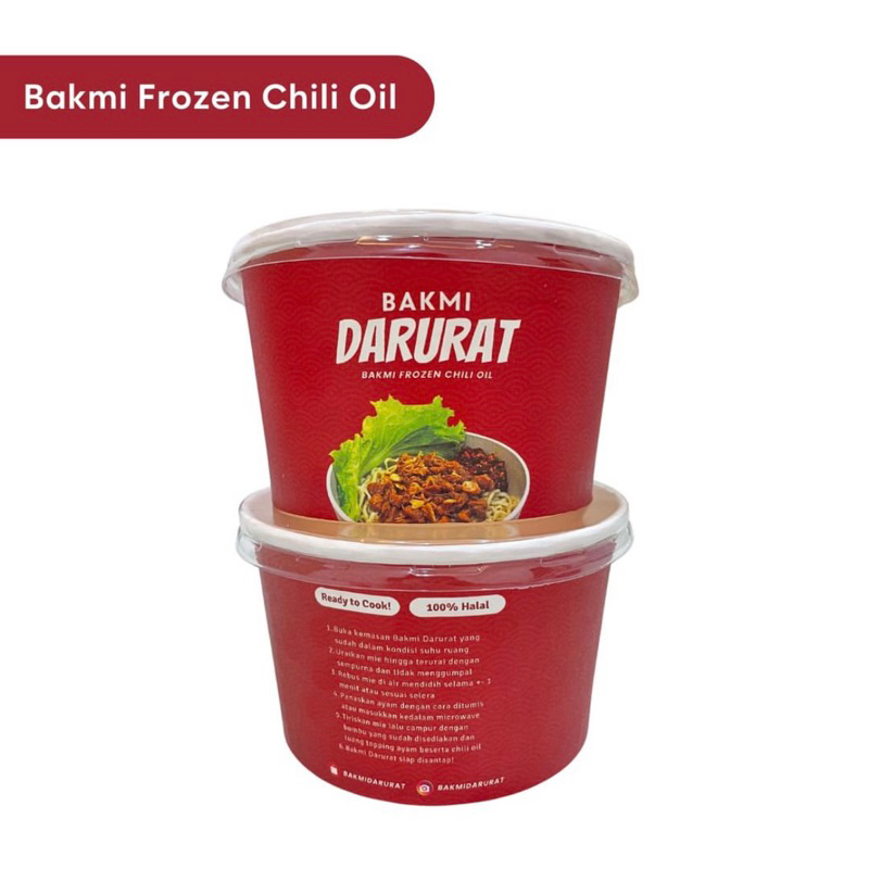 

Bakmi Ayam HALAL - Bakmi Darurat - Frozen Bakmi