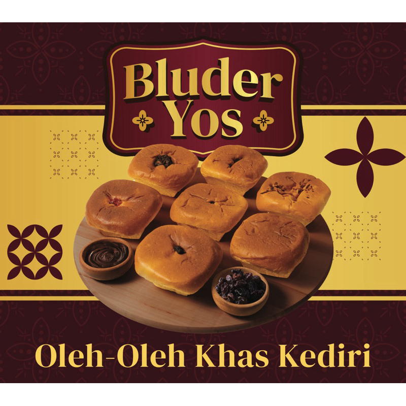 

Roti Bluder Yos Kediri Box isi 6 pcs - Roti Bluder - Oleh Oleh Khas Kediri - Bakery - Bluder Premium