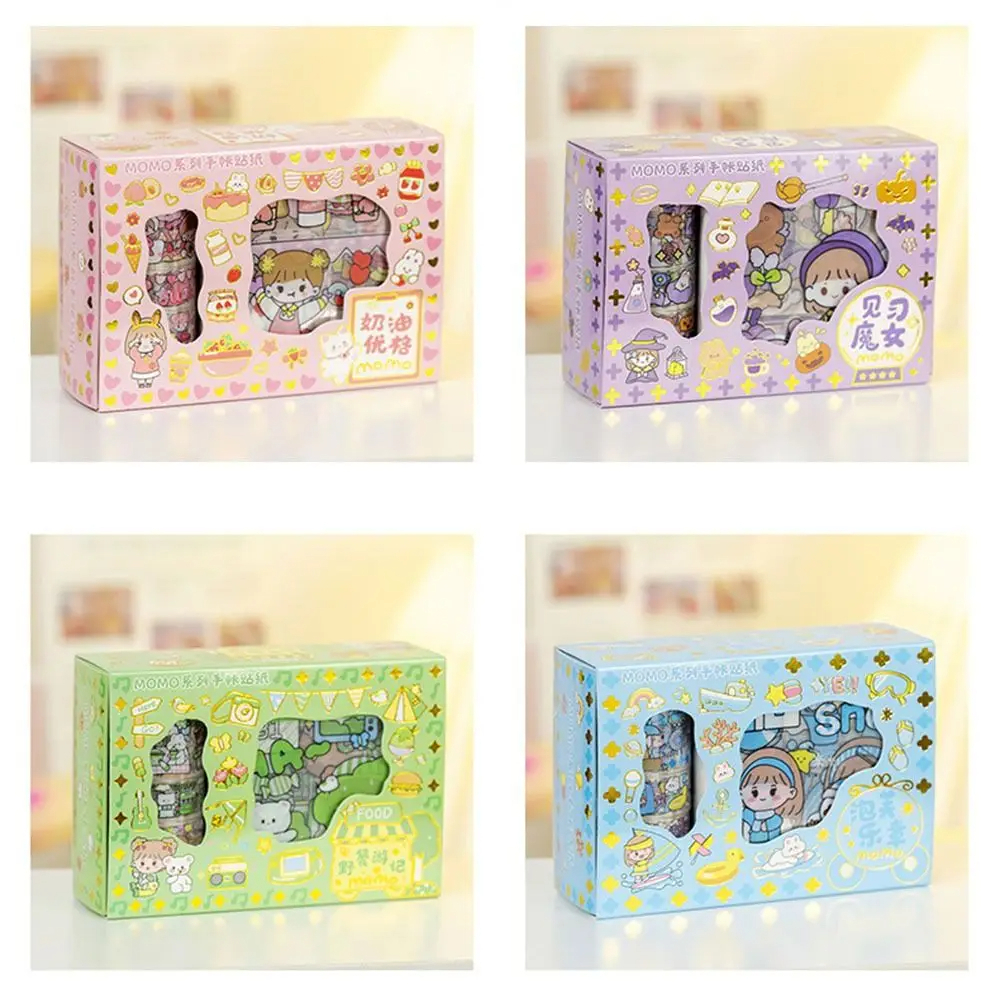 Stiker Momo Set Roll | Stiker 2D Momo Versi Roll DUS KECIL