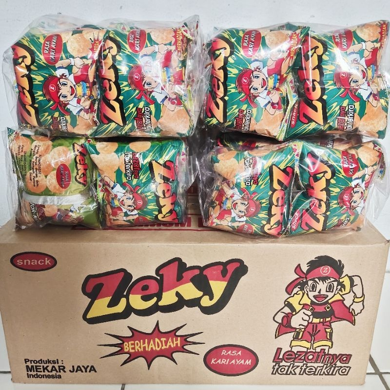 

CIKI ZEKY ISI PLASTIK / CIKI BERHADIAH / CIKI KARI AYAM / 1 PACK ISI 10 PSC