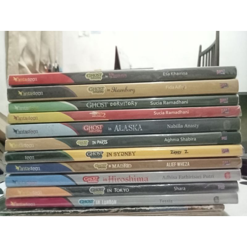 PRELOVED Novel Fantasteen Seri Ghost Dormitory #Part2