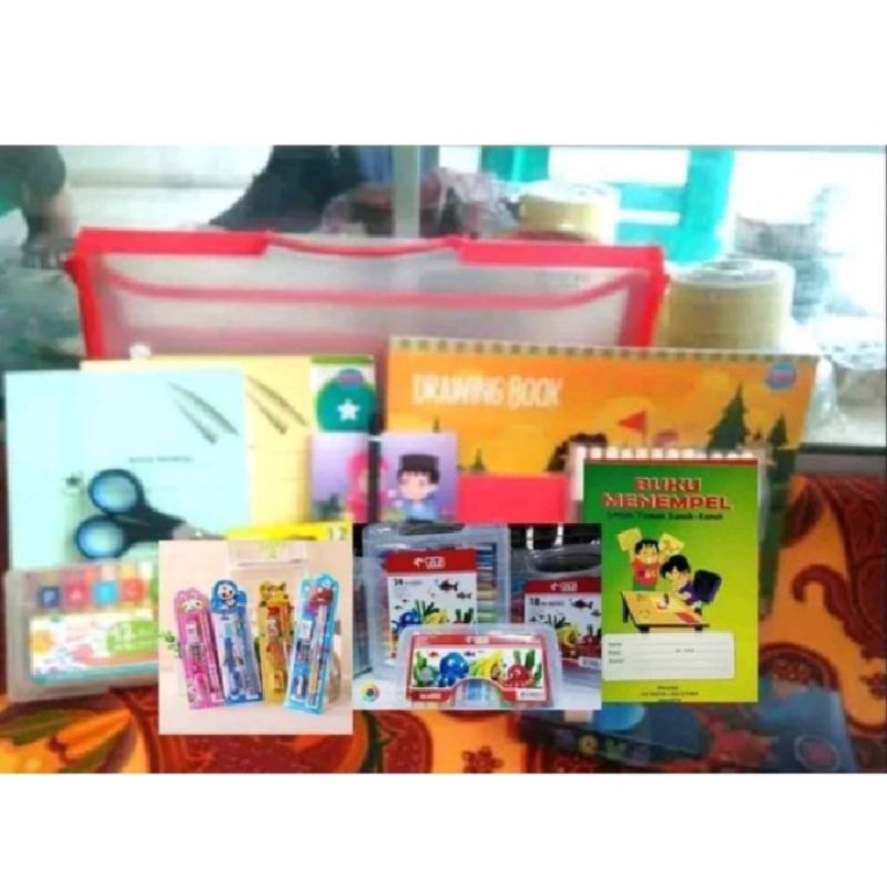 

HJK Promo Paket Alat Tulis Sekolah Paket atk Sekolah TK Paud