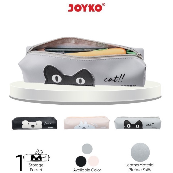 

KODE W2Q6 Kotak Tempat Pensil Pencil Case Joyko PC512