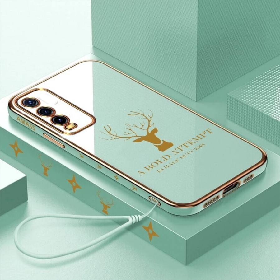Casing Vivo Y20 Y20s Y20i Y12s Y20G Y20s(G) Y20t Y20a Softcase Plating Silikon Camera Protector