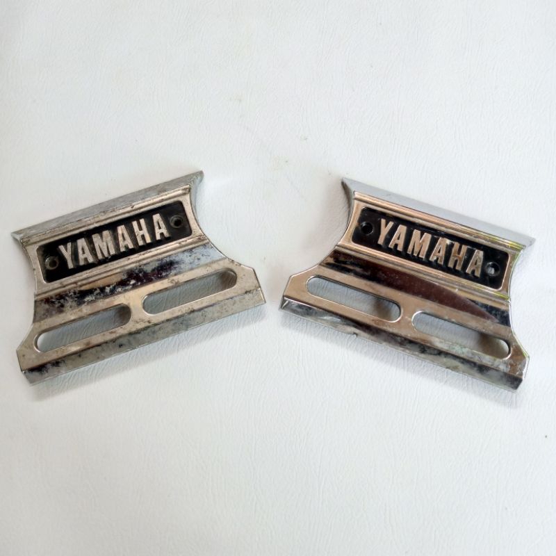 Emblem logo dudukan klakson Yamaha Rx King original copotan