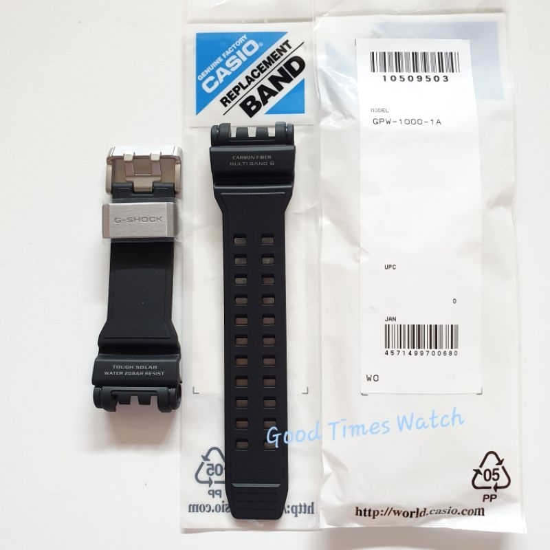 STRAP G-SHOCK GPW-1000-1A GPW 1000 GRAVITY MASTER CASIO ORIGINAL