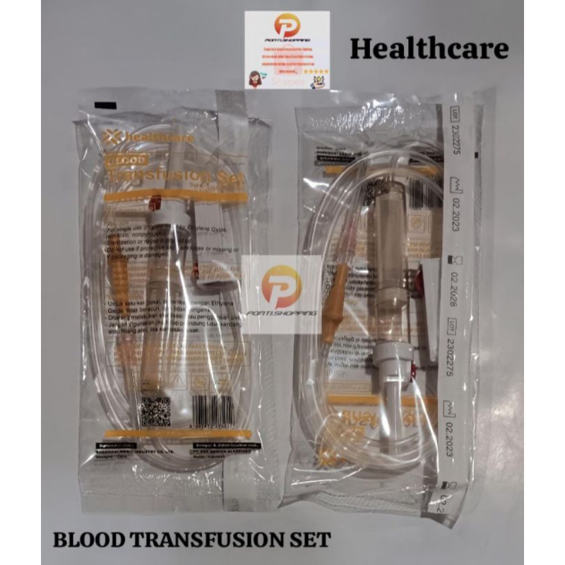 BLOOD TRANSFUSION SET HEALTHCARE/BLOOD TRANSFUSI SET