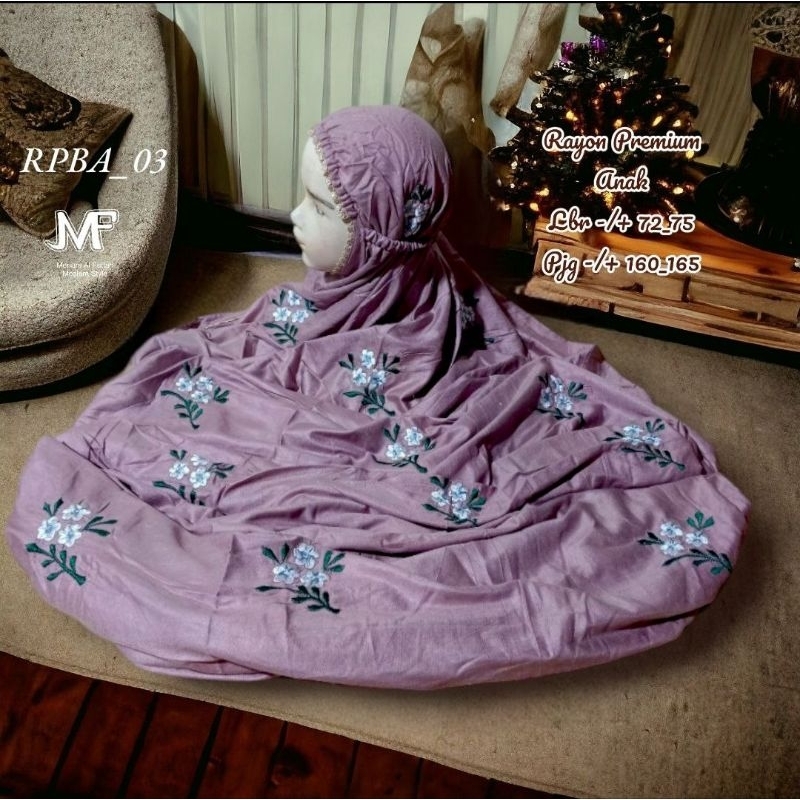 AK- Mukena Lajuran Anak