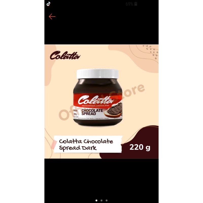 

Colatta Chocolate Spread 220gr Premium Selai Coklat