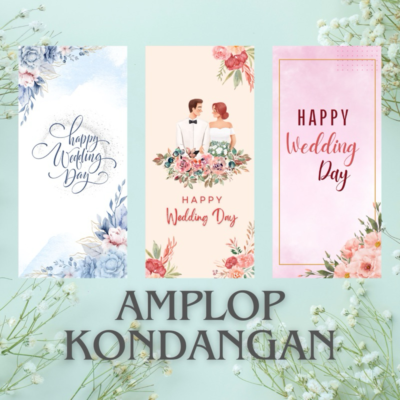 

Amplop Kondangan Aestetik - Amplop Nikahan - Amplop Nyumbang Pernikahan