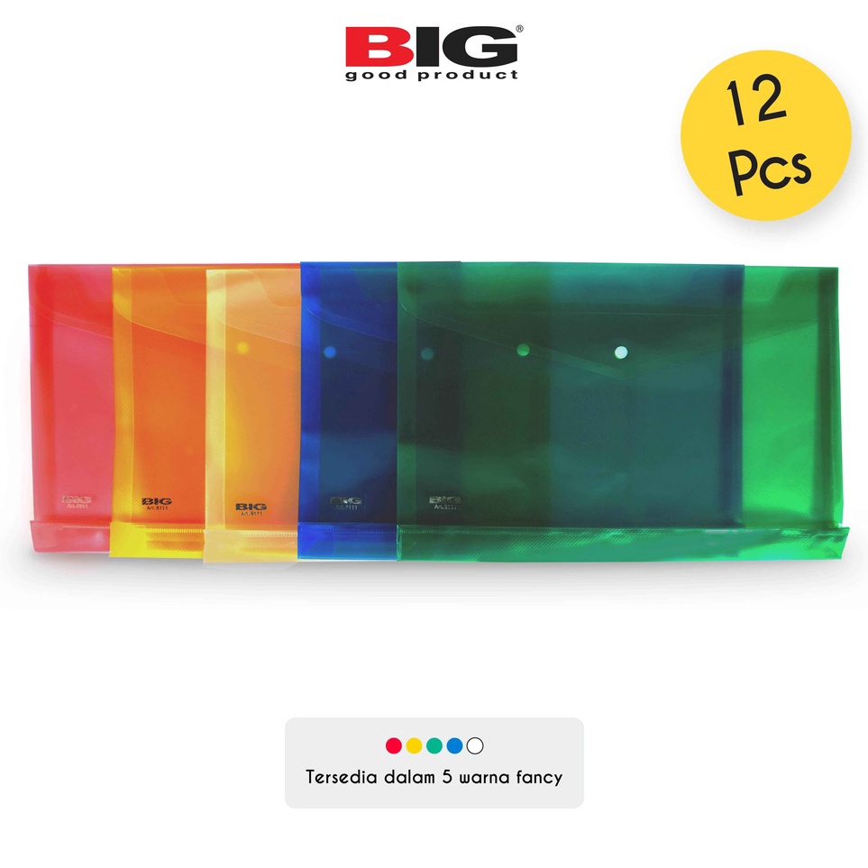 

ART U28J 12 Pcs BIG Map Kancing F4 Folio Plastik Transparan Dokumen Punggung MF8111