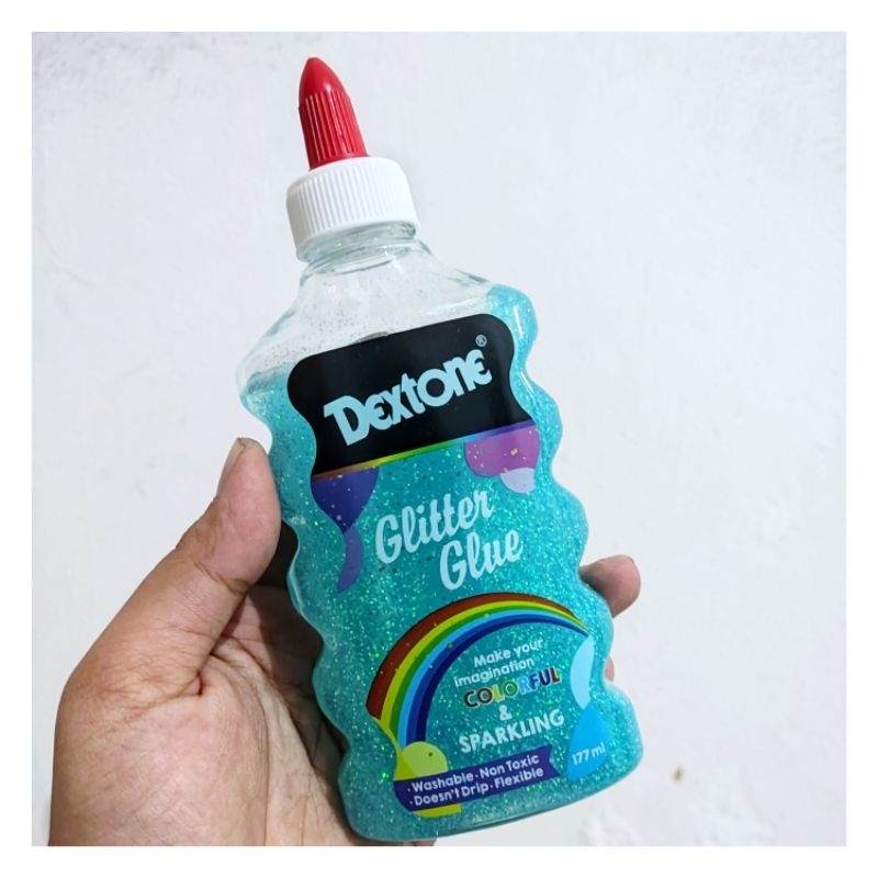 

DEXTONE GLITTER GLUE / LEM SLIME / SLIME / LEM GLITTER 177ml + MAGICAL LIQUID 68 ML / PENGENTAL SLIME