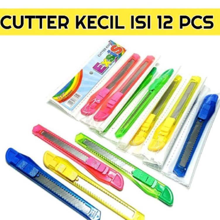 

Sekarang Laris Cutter rencengan kecil warnawarni 1lembar12pcs