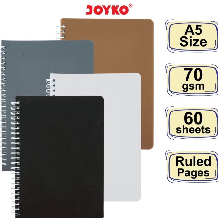 

Garansi Tukar Baru Ruled Notebook Diary Agenda Buku Catatan Bergaris Joyko NB69