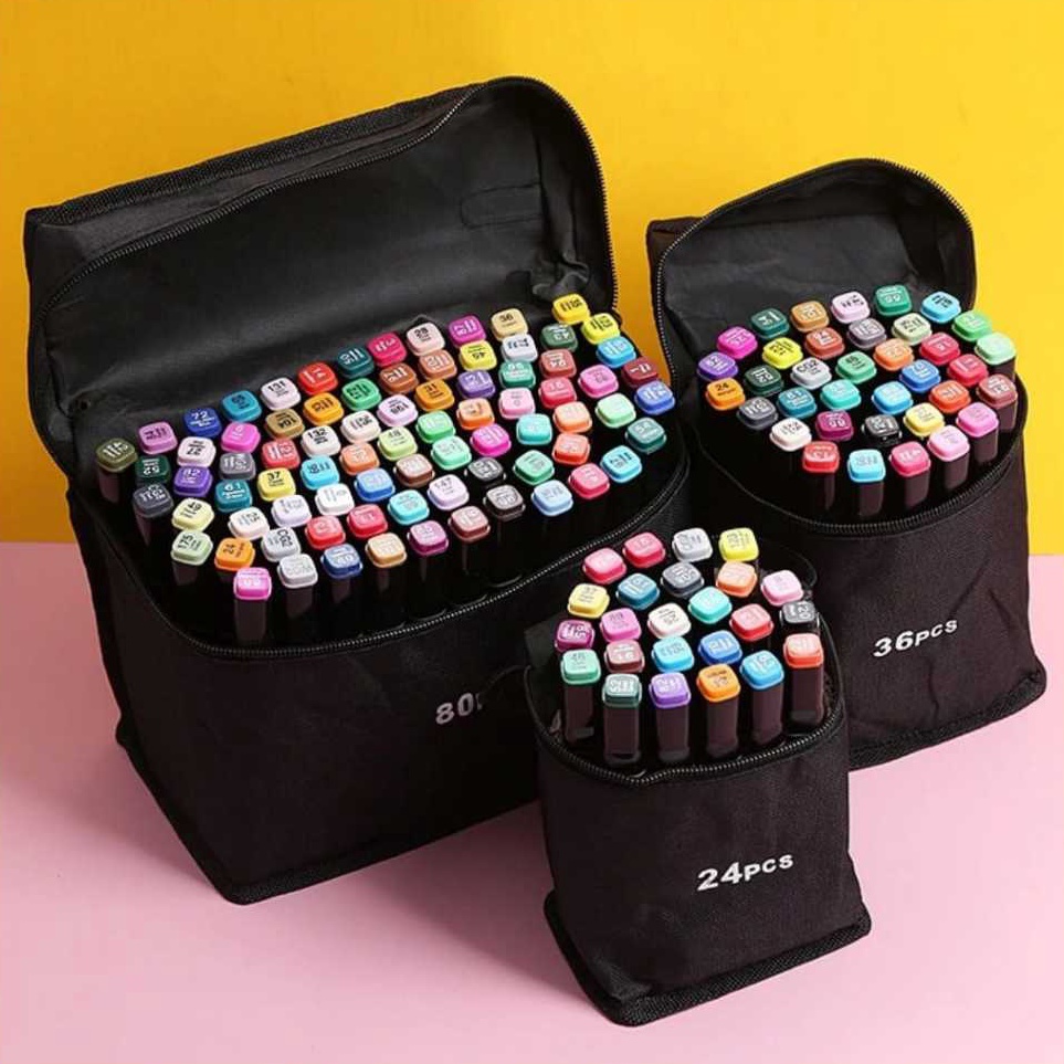 

ART H26X SBY Stabilo Spidol Warna Sketsa Umum Dua Sisi Kepala Tulis Luas dan Halus Double Headed General Touch Marker Pen Animation Set Markers Dual Side Fine Art Brush Twin Market Set 24pcs 48pcs 8pcs All In One Multi Color Pena Pensil