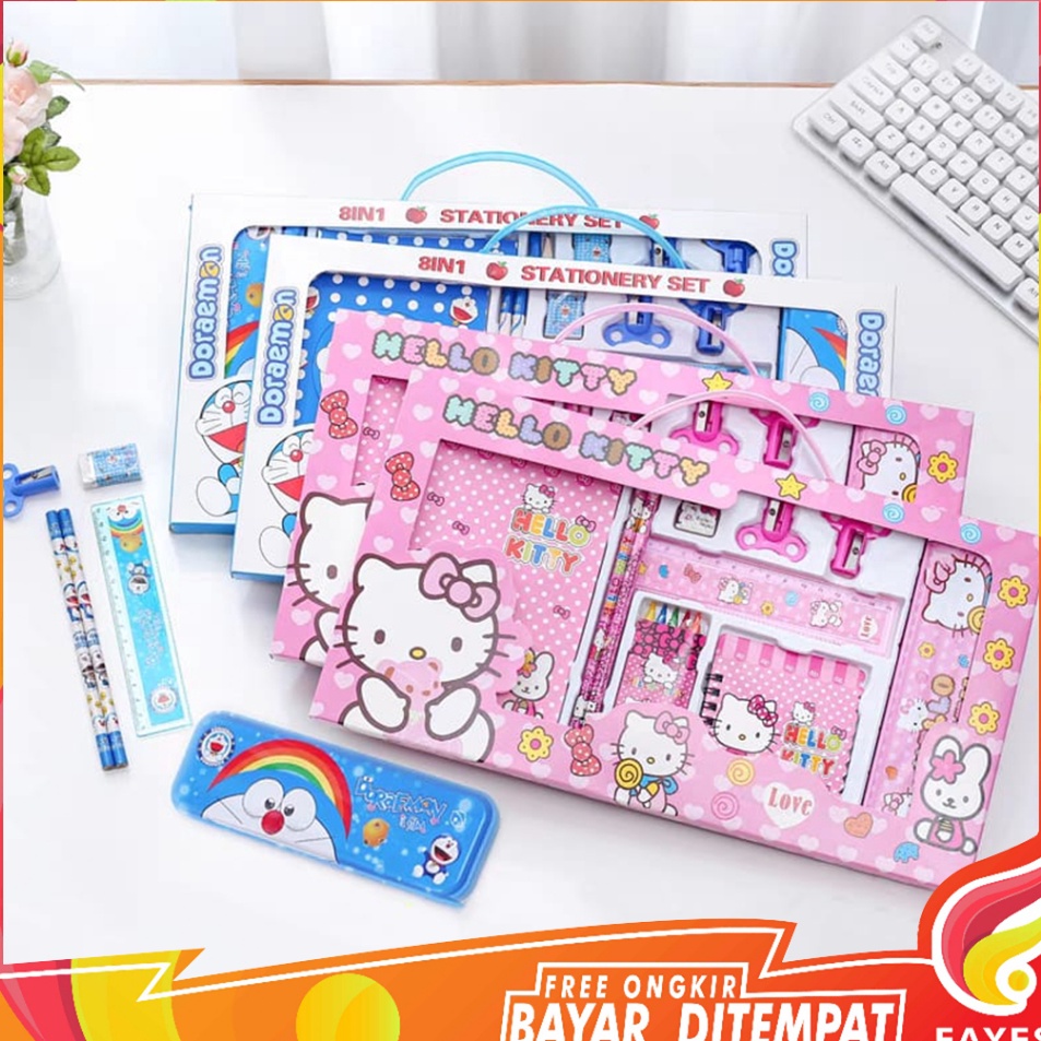 

Kejutan Menarik FAYES COD Set Alat Tulis Karakter Alat Tulis Cartoon Lucu Alat Tulis Anak STY7