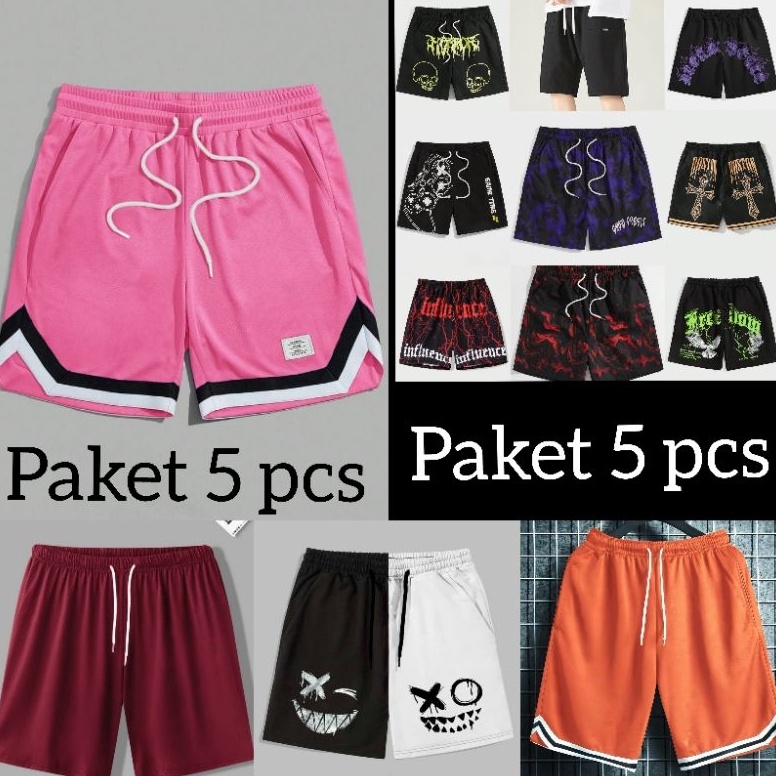 11 MALL CELANA PENDEK RAYON PRIA WANITA UNTUK SANTAI DAN DI PANTAI MUAT UKURAN JUMBO XXXL DAN ALL SI