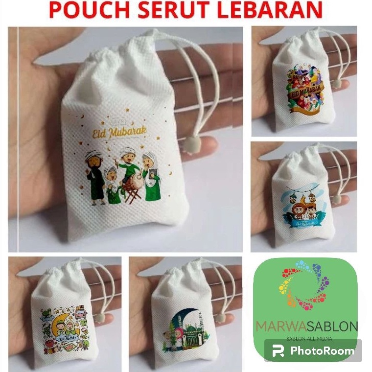 

ART B38P Amplop Lebaran Bentuk Pouch Premium ISI 1 THR Lebaran Pouch Lebaran Tas Serut THR Lebaran