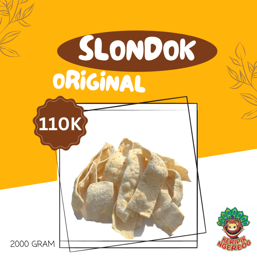 

Slondok Original Varian 2000 gram