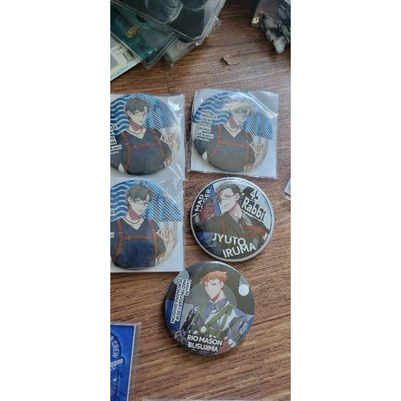 mad trigger crew pins/badge jyuto,rio