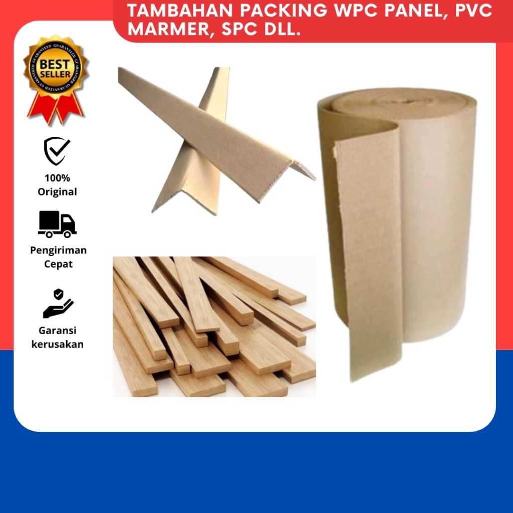 

Packing Tambahan Dus & Packing Kayu WPC, SPC, PVC MARBLE